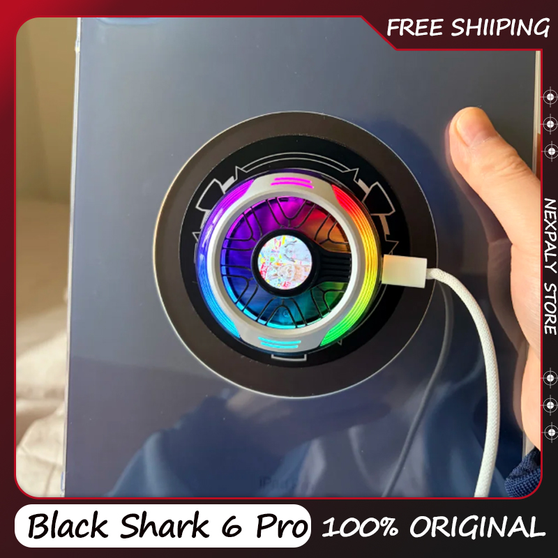Photography Lighting Game - Czarny Shark 6 Pro Magnetyczny Chłodzik