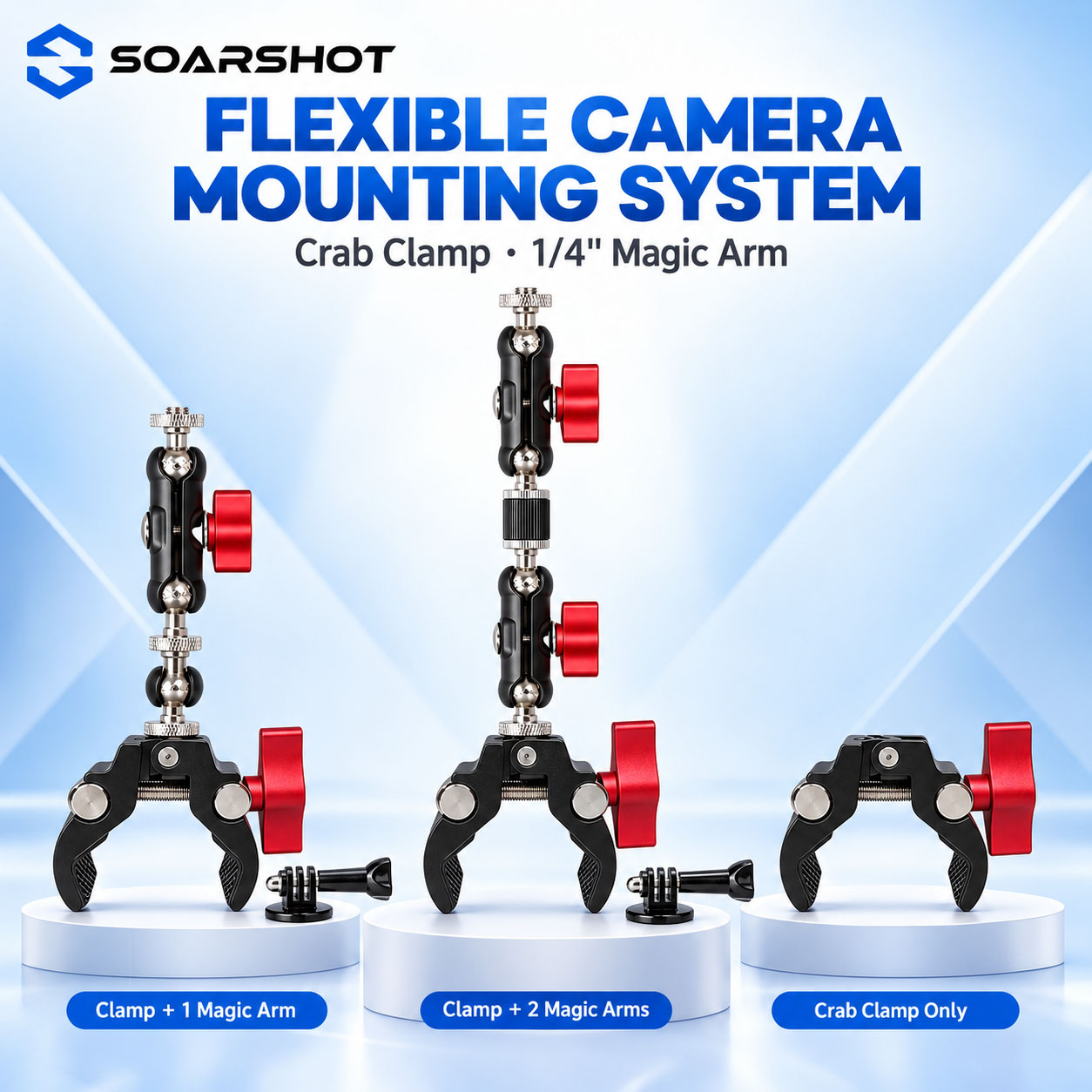 Photography Lighting Description - SOARSHOT – uchwyt do kamery w