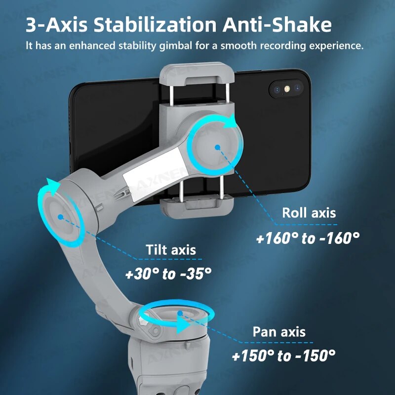 AXNEN HQ6 3-osiowy ręczny stab – Photography Lighting Handheld recenzja i cena