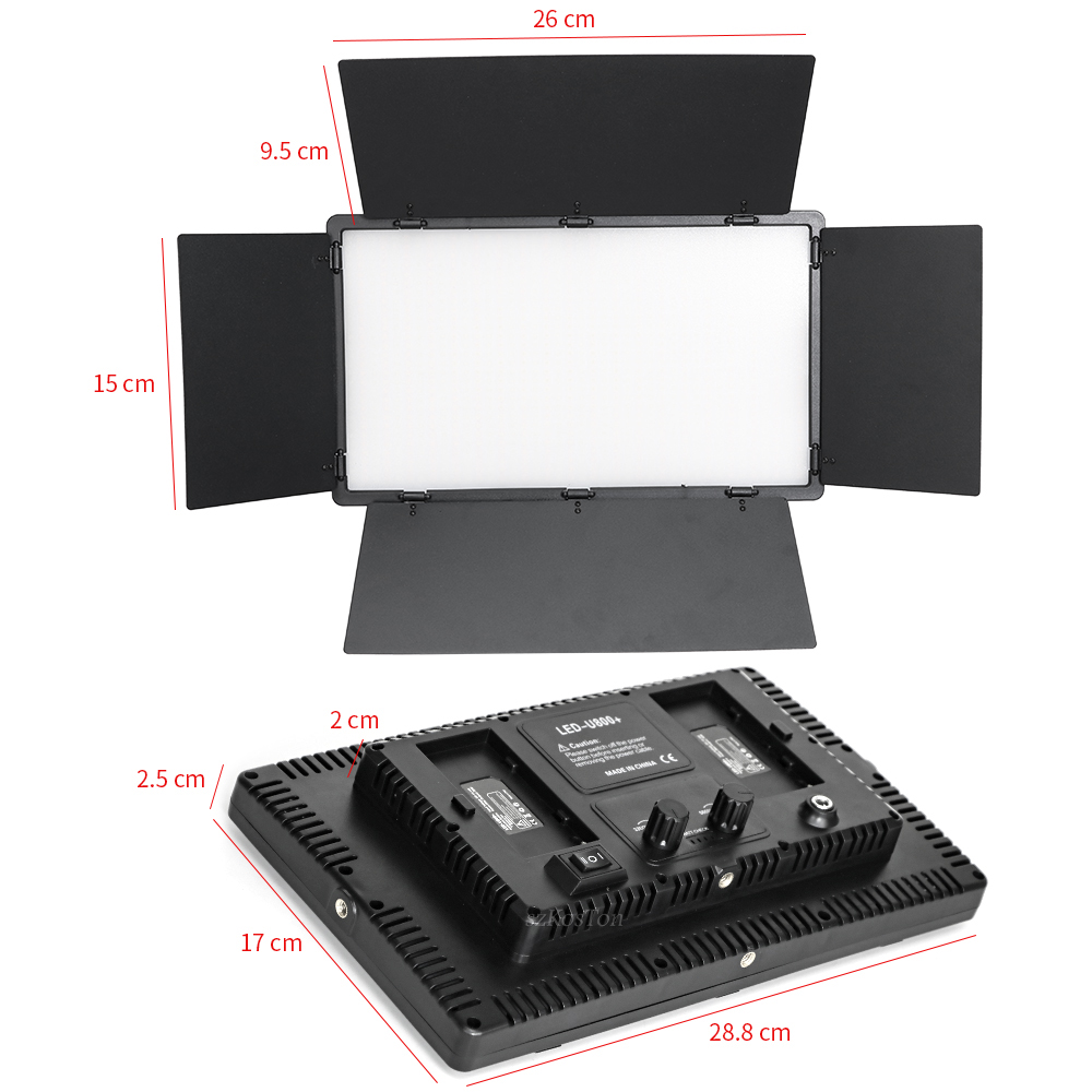 U800 LED Photo Studio Light dl – Photography Lighting Game recenzja i cena