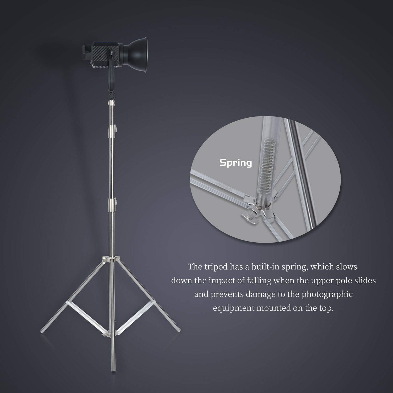 SH 2.8M Statyw oświetleniowy z – Photography Lighting Meter recenzja i cena