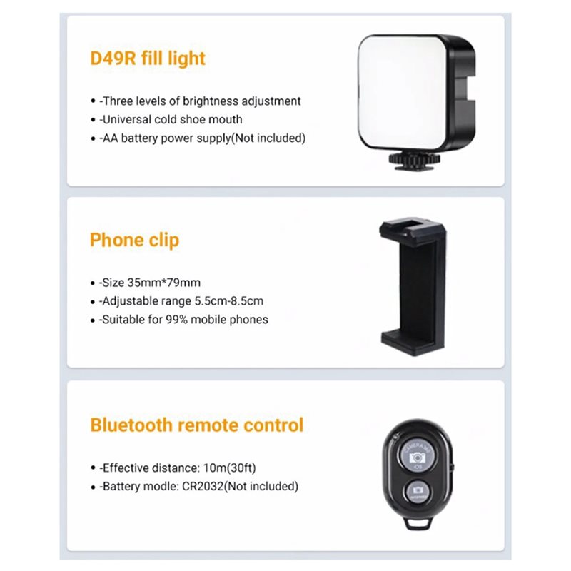 B29C - Przenośny zestaw do nag – Photography Lighting Kit Portable recenzja i cena