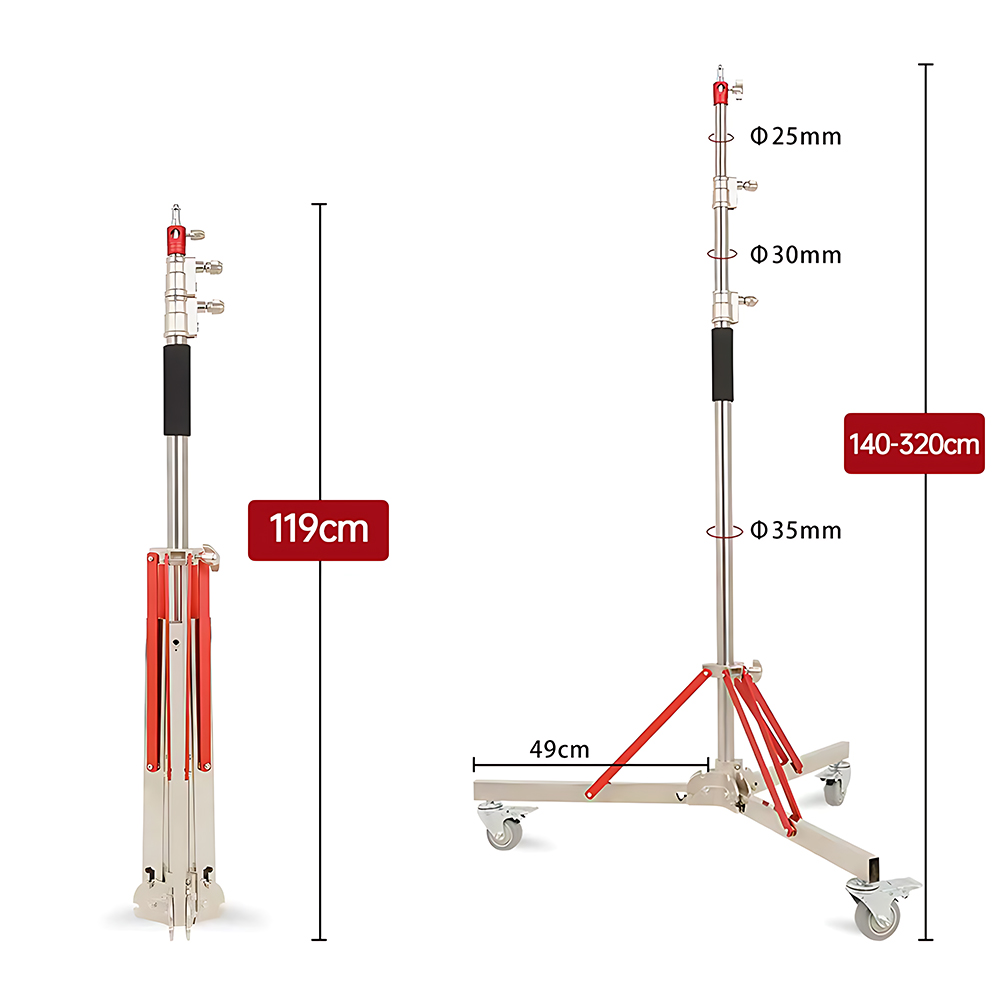 Wytrzymały statyw oświetleniow – Photography Lighting Meter recenzja i cena