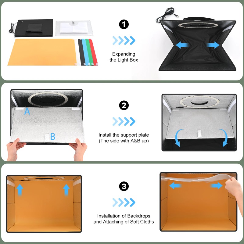 Panel LED RGB z pikselami, pro – Photography Lighting Game recenzja i cena