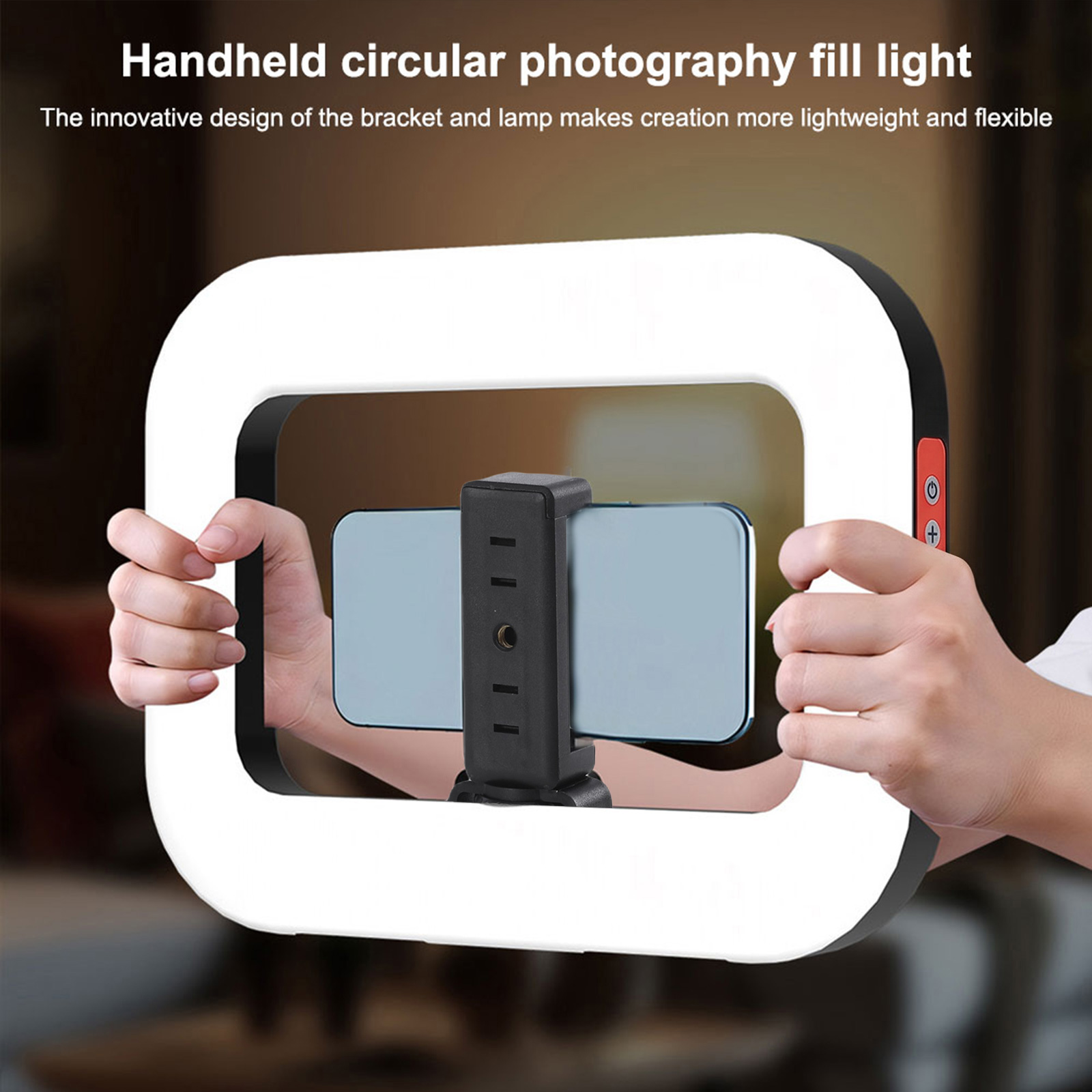Ręczna lampa do selfie, wielof – Photography Lighting Handheld recenzja i cena