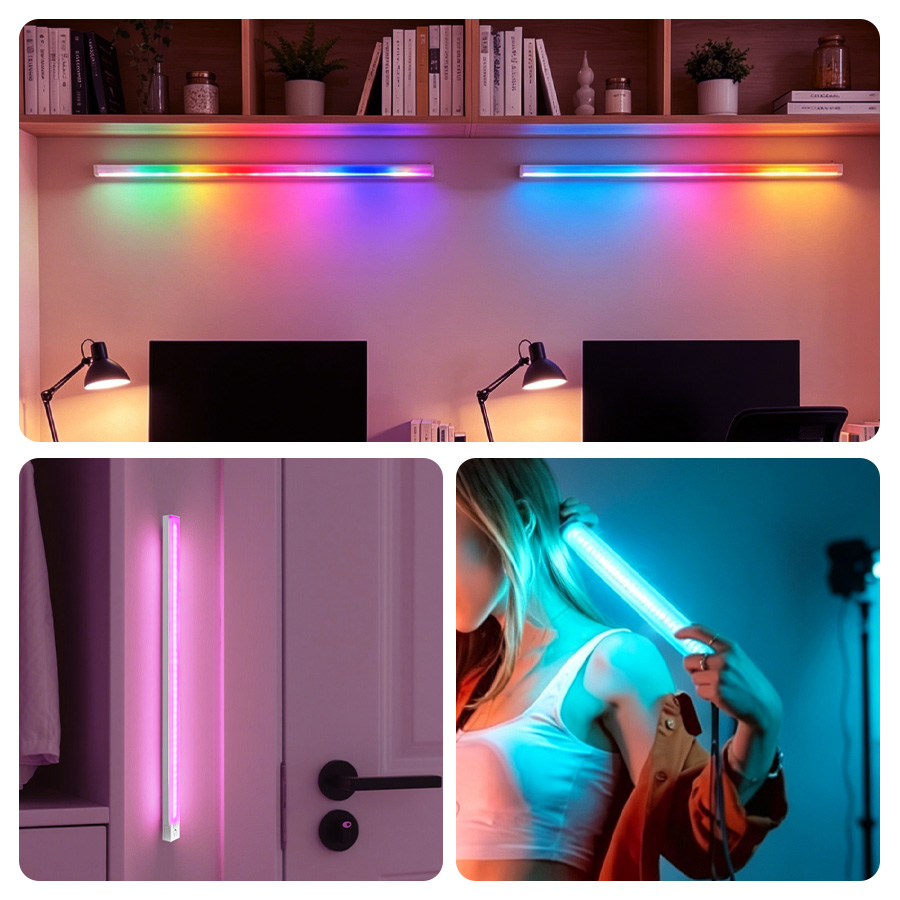 Magnetyczna lampka LED RGB do  – Photography Lighting Game recenzja i cena