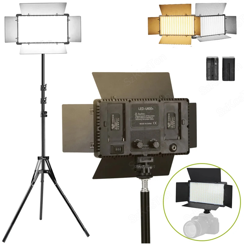 U800 U600 LED Photo Studio Vid – Photography Lighting Game recenzja i cena
